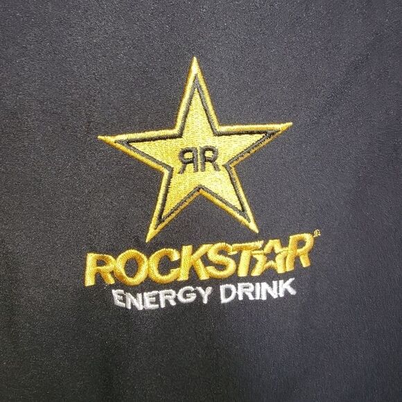 Elevate Nwot Rockstar Energy Drink jacket coat large - Picture 4 of 11
